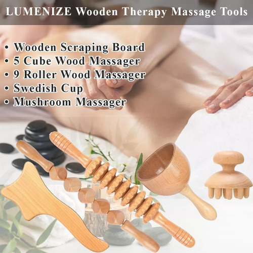 Um Massageador De Drenagem Linfática Tools Massage Therapy - Imagem 7