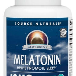 Melatonin 10 Mg 120 Tabs By Source Naturals
