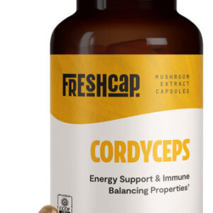 Suplementos Freshcap Cordyceps Mushroom 120 Cápsulas