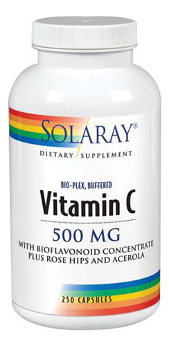 Concentrado De Vitamina C Com Bioflavanóides 500 Mg 100 Cáps