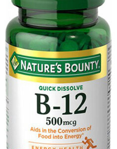 Micropastilhas De Vitamina B-12 500 Mcg 100 Comprimidos Da N