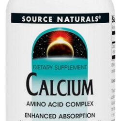 Cálcio 200 Mg 250 Comprimidos Da Source Naturals