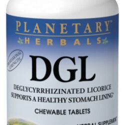 Dgl Licorice Chewable 200 Comprimidos Da Planetary Herbals