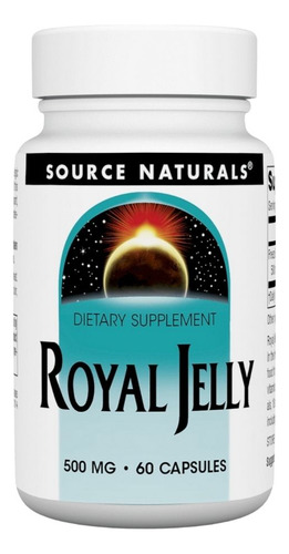 Royal Jelly 60 Caps By Source Naturals