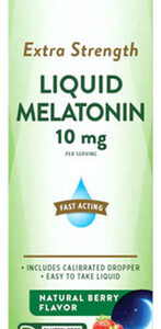 Melatonina Líquida De Força Máxima 10 Mg 2 Onças Da Nature's
