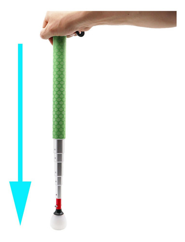 30-150cm Bengala Branca Telescópica Para Pessoa Com Cego - Imagem 18