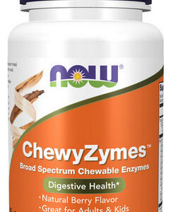 Chewyzymes 90 Comprimidos Para Mastigar Da Now Foods