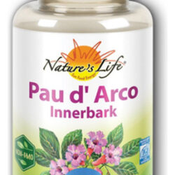 Pau D'arco 100 Caps By Nature's Life