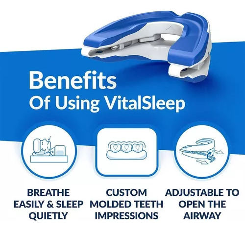 Adjustable Mouth Guard With Anti-snoring Device. - Imagem 3