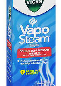 Vapo Steam Cough Suppressant 8 Oz By Vicks