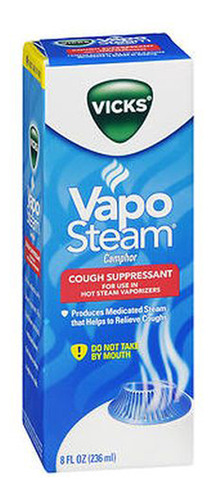 Vapo Steam Cough Suppressant 8 Oz By Vicks