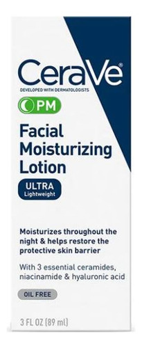 Loção Hidratante Facial Pm 3 Oz Da Cerave