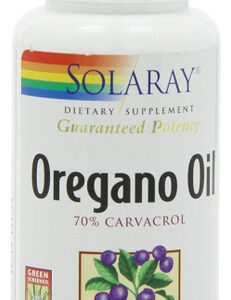 Óleo De Orégano 60 Cápsulas Gelatinosas Da Solaray