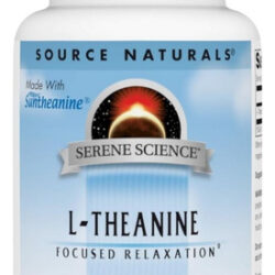 L-theanine 200 Mg 60 Caps By Source Naturals