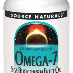 Omega-7 Sea Buckthorn Fruit Oil 30 Sgels By Source Naturals