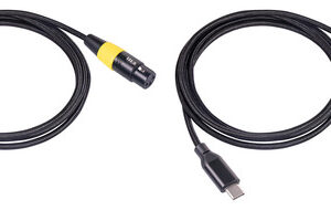 2x Cabo Usb C Para Xlr Fêmea C Macho Para 3 Pinos Xlr Fêmea