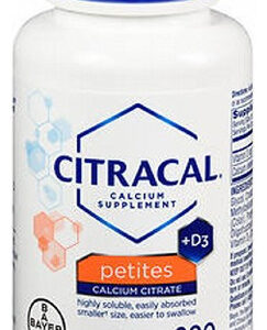 Comprimidos Petites Calcium Citrate Plus D3, Contagem De 1 D
