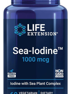 Life Extension Sea-iodo , Algas E Iodo Derivado Da Bexiga,