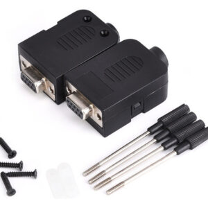 Conector De 9 Pinos, 2 Peças Db9, Tipo De Parafuso De 9 Pino