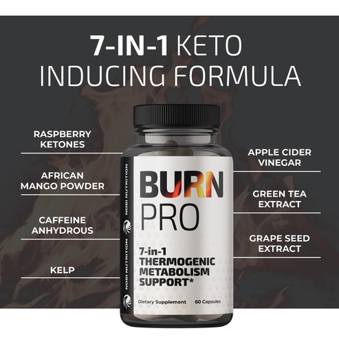 Burn Pro 7 Em 1 Impulsionador Do Metabolismo Termogênico | S - Imagem 3