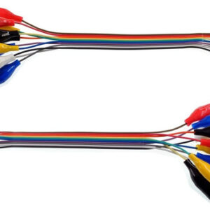 Oiyagai 2 In 1 Alligator Clip To Dupont Wire 10pin 20cm M...