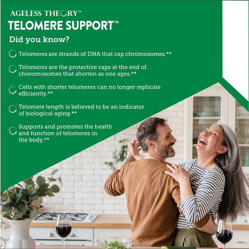 Suporte Telômero Country Life® Ageless Theory - Certificado - Imagem 4