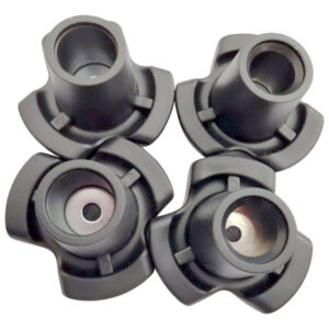 4 Peças Pontas De Bengala Pontas De Borracha 19mm