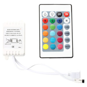 Gp1 Controle Remoto Ir Box De 24 Teclas Para Rgb Led Light