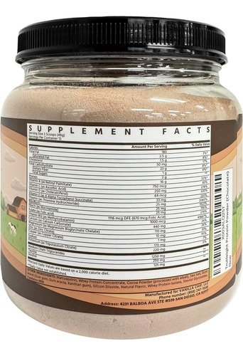 Shake De Proteína De Crescimento Infantil Truheight 720g - Imagem 2