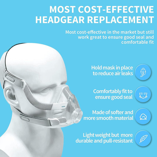 Correia De Substituição Para Acessórios De Cpap Para Máscara - Imagem 2