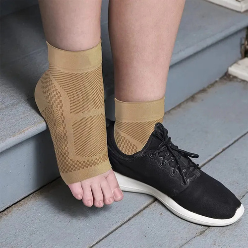5 Pares De Meias Neuropáticas Para Compressão De Pés E Cálci - Imagem 9