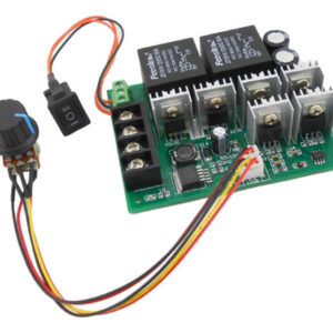 Controlador De Motor De Escova Pwm 12/24/36/48v De Alta Potê
