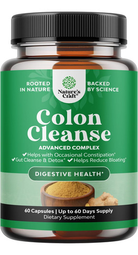 Colon Cleanser & Detox - Lactobacillus Acidophilus Suplement