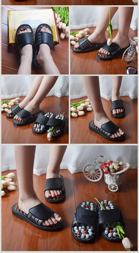 Chinelo De Massagem Primavera / Acupontura Magnética Tai Chi - Imagem 7