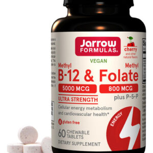 Suplemento Jarrow Formulas Metil B-12 E Metil Folato