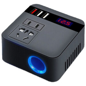 Inversor De Carro 150w Peak Dc12v/24v A 110v/220v /