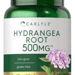 Suplemento Carlyle Hydrangea Root Capsules 500 Mg 100 Unidad