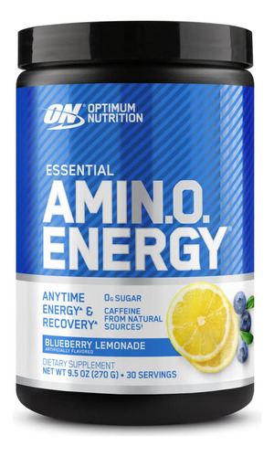 Pré-treino Optimum Nutrition Amino Energy Blueberry Lemonad