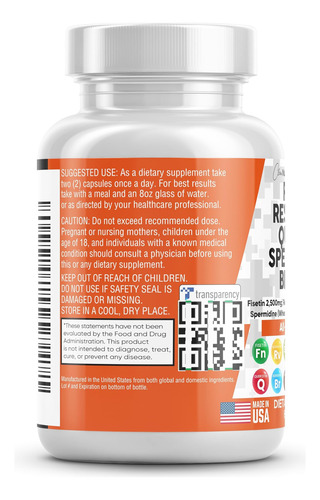 Nutracêuticos Limpos Fisetina 2500mg Quercetina 1000mg Resve - Imagem 5