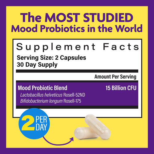 Suplemento Innovixlabs Mood Probiotic 60 Cápsulas - Imagem 3