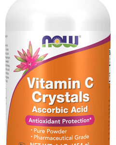 Vitamina C Now Suplementos 1100mg 1 Libra Em Pó