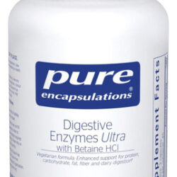 Pure Encapsulations Digestive Enzymes Ultra Com Betaine Hcl