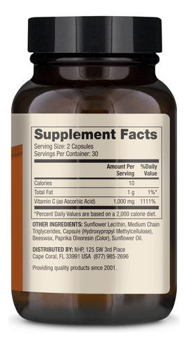 Vitamina C Lipossomal Dr. Mercola 1000mg 30 Ser - Imagem 2
