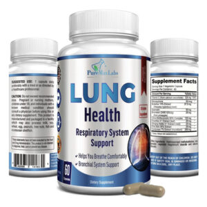 Suplemento De Suporte Pulmonar Yummyvite, Fórmula De Limpeza