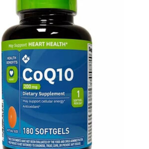 Coq10 200mg Members Mark 180 Cápsulas Gelatinosas