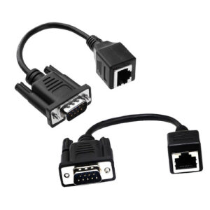 2pcs Db9 Para Rj45 Cabo Db9 Macho Para Rj45 Extensor Feminin