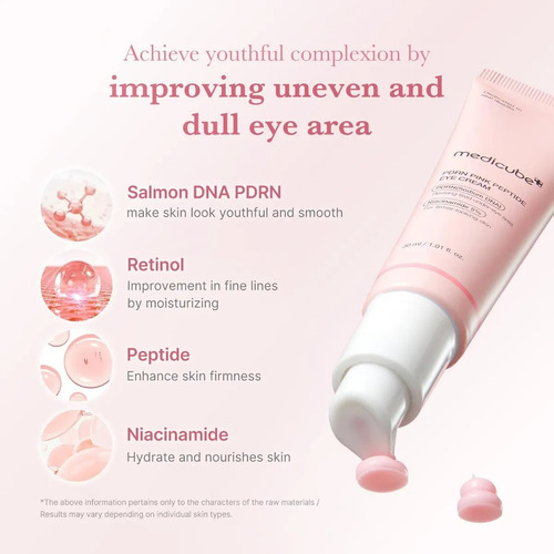Soro Para Olhos Medicube Salmon Dna Pdrn Peptide - Imagem 3