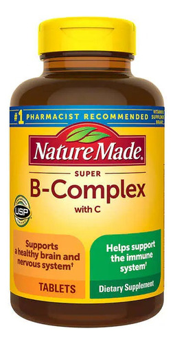 Super Complexo B Com Vit C Nature Made 460 Tablets