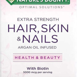 Cabelo, Pele, Unhas, 5000 Mcg, Nature Bounty, 250 Cápsulas