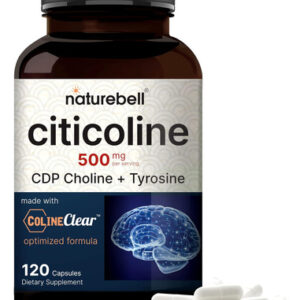 Suplementos De Citicolina Naturebell, Colina Cdp, Citicolin
